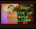 DVD Cover: Don't give up good feelings